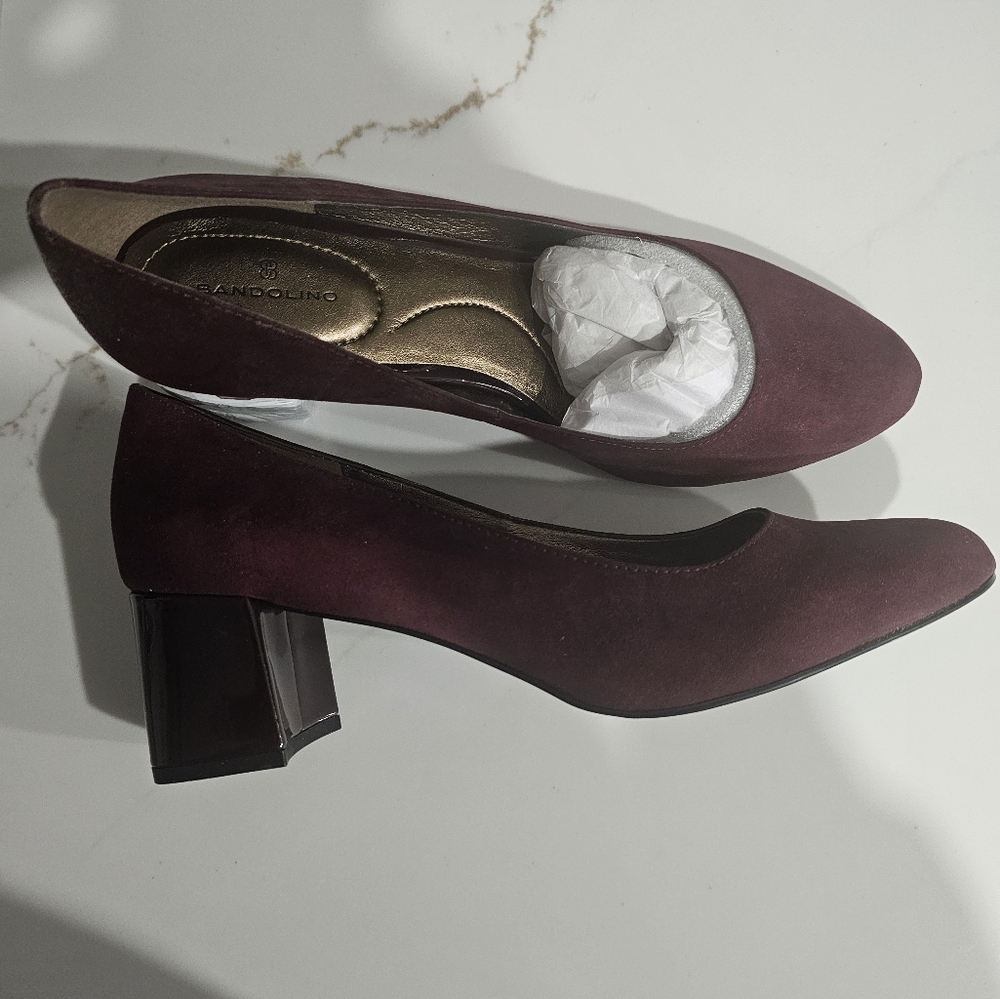 Burgundy shoes - Picture 2 of 2